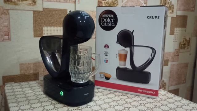 обзор кофемашина Krups Nescafe Dolce Gusto infinissima смотреть онлайн