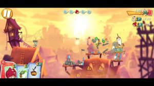 Прохождение Angry birds 2 уровень 184