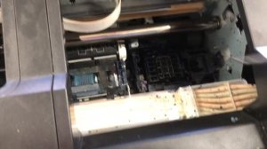 Уход за парковкой скребком шпателем и капой на ДТФ принтере