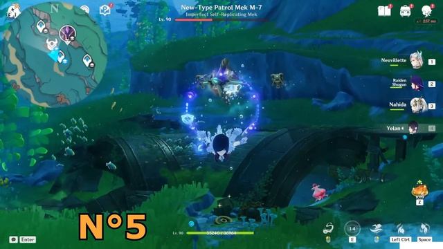 All 7 Energy Concentrating Component Locations | World Quests & Puzzles |【Genshin Impact】 смотреть онлайн