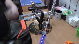 Заточка S390 венёвскими цветными алмазами MS1. Профиль K03 Pro.