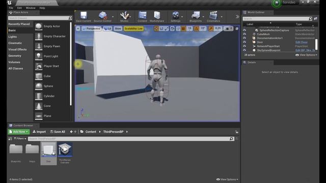 Unreal Engine 4 Blueprint 2021 (Блюпринты) Гайд, Урок, Обучение для Начинающих