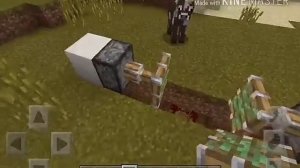 Как в майнкрафте построить автоматические ворота???