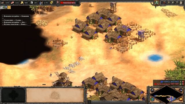 Age of Empires 2 DE - Кельты против Ацтеков, жестко разгромили, жесть, смотреть всем ))))