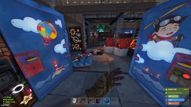 ДОМ из ДВЕРЕЙ! ЗАХВАТИЛИ РАЙОН под СВОЙ КОНТРОЛЬ! Plyushka. Rust / Раст смотреть онлайн