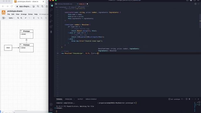 Prototype Pattern (using TypeScript) смотреть онлайн