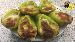 Всего 3 ингредиента, очень быстро и вкусно! Такие фаршированные перцы с сыром я люблю