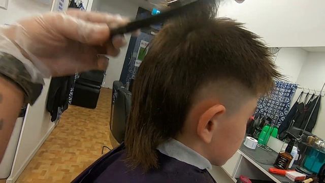 KIDS MULLET || HairCut || Drop Fade-Barber NewZealand || By:Don Robert Vlog смотреть онлайн