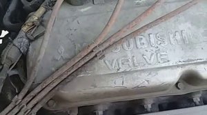 Подъем оборотов путём регулировки зажигания.Мицубиси спейс вагон.