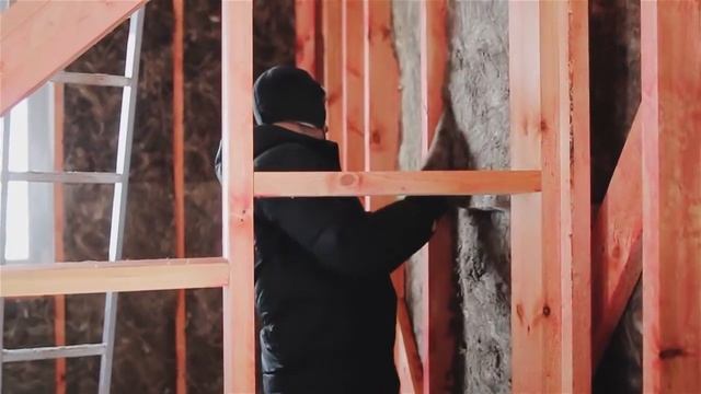 УТЕПЛЕНИЕ СТЕН каркасного дома. УТЕПЛИТЕЛЬ Кнауф (Knauf). Утепляем КАРКАСНЫЙ ДОМ в Татищево ДоброДо