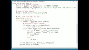 Functional decomposition in Python; No music; Objects & Games with Python Chapter 2 Video 2