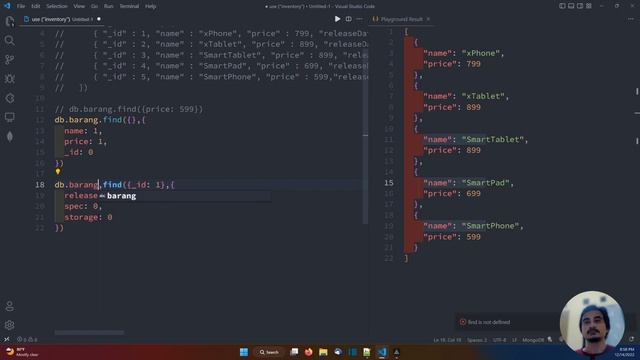 MONGODB TUTORIAL #09 PROJECTION