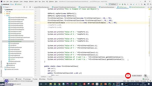 Java OOP Tutorial Part 9.1 | Class and Object Tutorial