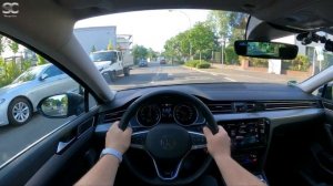 2022 VW Passat GTE 218HP - Test Drive POV | Build Quality | Features