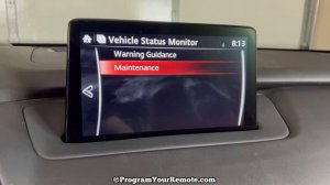 How To Reset The Oil Life On 2020 - 2023 Mazda CX-9 - Oil Change CX9 Service Light Reset
