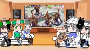 реакция персонажей боя с тенью Вахафакты 40к - Адептус Кустодес( чекни описание)