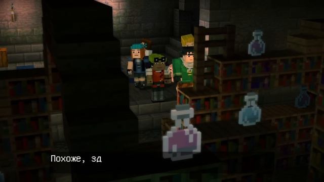 Minecraft Story Mode Эпизод 1 Орден Камня Прохождение на русском Часть 3 [Самый сильный монстр] смотреть онлайн