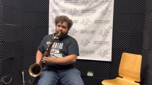 Jackson Cotugno playing an Antigua Winds Model TS6200CA 'ProOne' Tenor Saxophone