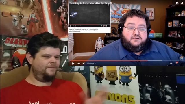 "Reacting to React World by the Fine Bros" Boogie2988 + "Update" Video Reaction & Discussion смотреть онлайн