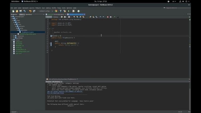 JavaEE/JakartaEE Tutorial 03 - What's in my Project?