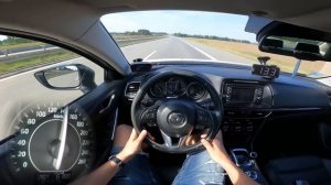 2014 Mazda 6 2.5 SKYACTIV-G 192 | V-MAX, 0-100, 100-200 km/h. Próba autostradowa, AUTOBAHN.