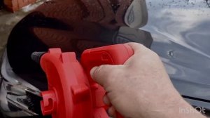 Обзор аккумуляторной воздуходувки из Китая.