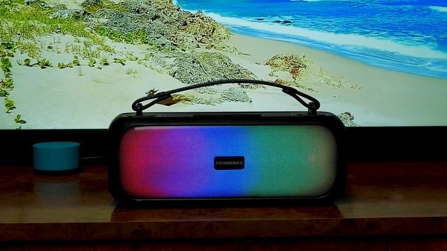 ШИКАРНЫЙ ФУНКЦИОНАЛ, 30 ВАТТ МОЩНОСТИ и IPX5 - Обзор Bluetooth колонки Soundmax SM-PS5081B