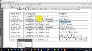 How to format text, font sizes and font effects in LaTeX