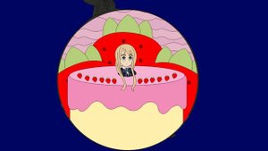 Mio's Mugi Shortcake - Euvoria Vore, Burping and Big Belly Animation - by lucasbasher