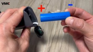 Замена аккумулятора в беспроводном сканере VMC BSX BTA