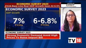 Nirmala Sitharaman Tables Economic Survey 2022-2023, GDP Growth Projected At 6-6.8% In FY24