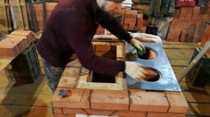 Печное отопление двухэтажного дома 80 м.2 Транзитной Печью на два этажа. Ч.4