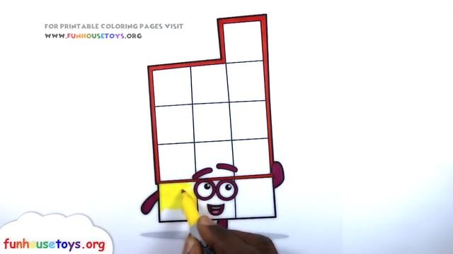 Numberblocks 13 | Numberblocks Thirteen | Fun House Toys | Alphablocks Learn to Count смотреть онлайн