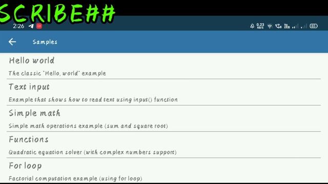 BEST APP FOR PYTHON RUNNING||MOBILE APP||SCRIPT, INTERPRETER, TERMINAL|@VAMSILOGICALTECH