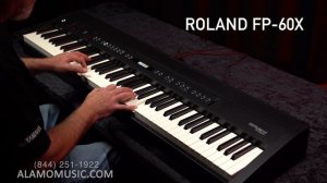 Roland FP-60X | Mid-Price Professional Keyboard