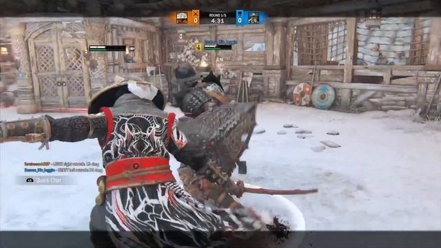 [FOR HONOR] GOING HARD ON HIGH LEVEL PLAYERS. REP 70 MUSHA DUELS.