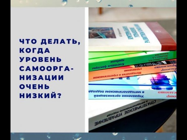 Верхоглазенко В. Что делать при отсутствии самоорганизации?