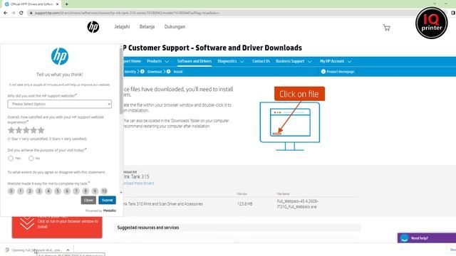 CARA INSTAL DRIVER PRINTER HP INK TANK 315 | PRINTER HP 315 смотреть онлайн