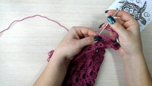 ОБВЯЗКА ШАЛИ САЛАМОНОВЫМИ ПЕТЛЯМИ, АЖУРНАЯ КАЙМА КРЮЧКОМ ДЛЯ ШАЛИ И БАКТУСА, ВЯЗАНИЕ КРЮЧКОМ.