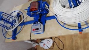 Устройство для перемотки (намотки) кабеля и веревки