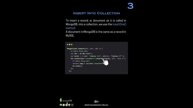 Use MongoDB with NodeJs in 60 seconds! смотреть онлайн