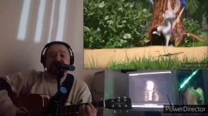 Бум Бум Чики Чики Тра ля ля Оу Йес Добрая 🤗весёлая песня под гитару #музыка #гитара #песнинагитаре