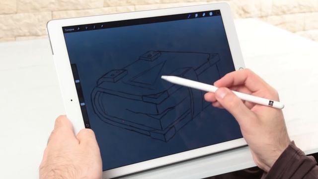 Зачем iPad Pro и Pencil нужны художнику. Рисуем на iPad Pro смотреть онлайн