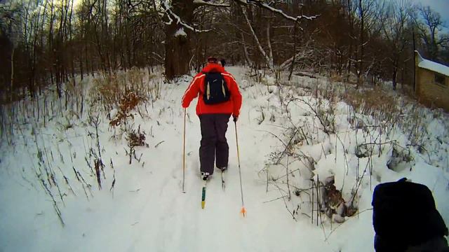 Голосеевский лес. Пирогово. Лыжи... смотреть онлайн