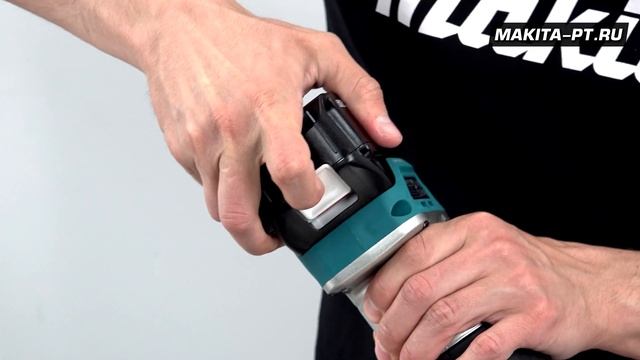 Makita DRT50 Аккумуляторный фрезер с BL двигателем, константной электроникой и подсветкой смотреть онлайн