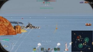 Akizuki японский эсминец 8 уровня в рангах