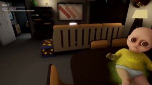 Лысый ребёнок?!/the baby in yellow