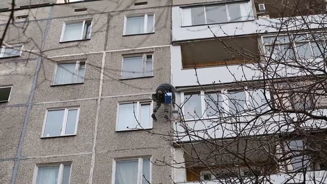 Покраска балконов