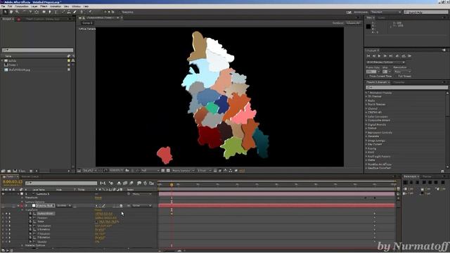 Урок по созданию 3D карты местности в Adobe AE с Element 3D #RAMstudio60™