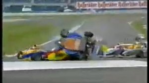 2004 Formula BMW @ Hockenheim - Big Roll/Multiple Car Crash